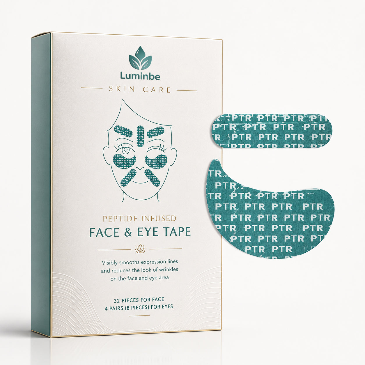 Luminbe Révéler Peptide Face & Eye Tape