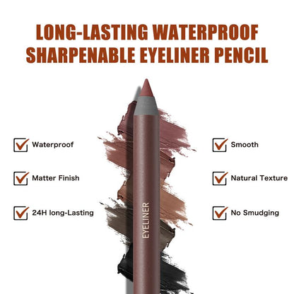 The Hours Dissolve. The Line Remains. 24HR Waterproof Eyeliner